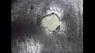 High pressure hole giving up fluid  IET Downhole Camera [upl. by Bald458]