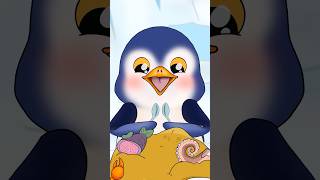 How to feed Baby Penguins ☺️ animation kvakaanimation funny [upl. by Ewold]