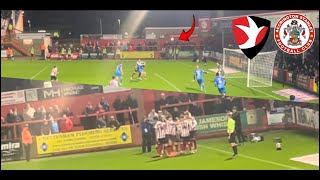 Cheltenham Town vs Accrington Stanley  Owen Evan’s helps Cheltenham to three points  Matchday vlog [upl. by Lemmueu463]