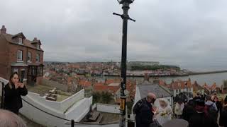 Whitby Goth Festival 2nd Nov 2024  Abbey Steps [upl. by Ahseet]