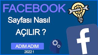 Facebook Sayfası Nasıl Açılır  Facebook Sayfa Açma 2022 Güncel [upl. by Pfeifer]