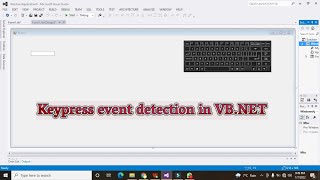 key press event detection in vbnet  how to detect a keypress in visual basicnet [upl. by Matthew657]