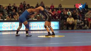 WCWA  Villegas Wayland Baptist tech fall Rahall OCU 101 bronze [upl. by Neyugn]