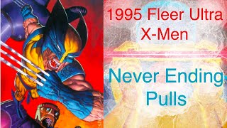 You wont believe the amount of hits  1995 Fleer Ultra XMen Box Break [upl. by Fabiola]