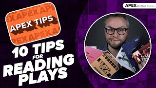 10 Tips for READING PLAYS [upl. by Llennod]