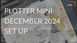 Set Up With Me December 2024 in Plotter [upl. by Refeinnej]