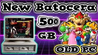 🕹️Batocera New Proyecto✅ 500GB Old PC 32 bits✅ [upl. by Linus]