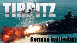 Battleship Tirpitz The German Giant That Terrorized the North Atlantic 鐵必制號 戰艦世界 [upl. by Ahsekat]