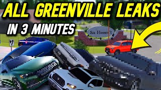 ALL GREENVILE LEAKS UNDER 3 MINUTES  Greenville Roblox [upl. by Biagi]