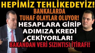 HEPİMİZ TEHLİKEDEYİZ BANKALARDA TUHAF OLAYLAR OLUYOR HESAPLARA GİRİP ADIMIZA KREDİ ÇEKİYORLAR [upl. by Ahsil593]