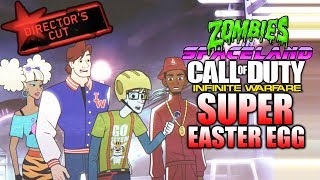 SUPER EASTER EGG DIRECTORS CUT  Zombies In Spaceland  Infinite Warfare  PT 1 [upl. by Aidnac]