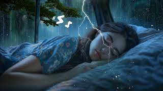 Bruit de pluie pour bien dormir et se détendre  PLUIE ET ORAGE Pour Dormir Profondément 💦 ASMR [upl. by Huba]