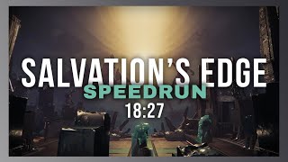 Salvations Edge Speedrun 1827 [upl. by Rizika864]