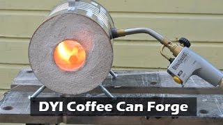 How to Make a Coffee Can Forge [upl. by Nylear]