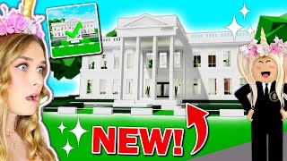 I BOUGHT The NEW WHITE HOUSE In Brookhaven Roblox [upl. by Clements]