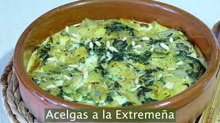 🌿 Acelgas a la Extremeña Receta Tradicional saludable y muy rica 😋 [upl. by Annuaerb]