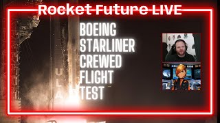 LIVE Boeing CST100 Starliner Crewed Flight Test  Atlas V Launch  Studio Stream w AI CoHost [upl. by Nedrah434]