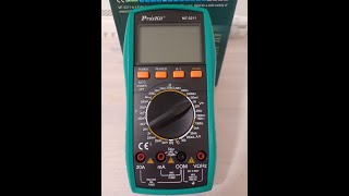 UNBOXING Proskit MT5211 DIGITAL MULTIMETER [upl. by Rodge625]