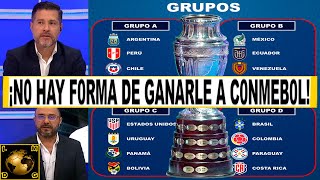 ¡PRENSA DE CENTROAMÉRICA SUFRE POR EL IMPRESI0NANTE NIVEL DE CONMEBOL PARA LA COPA AMÉRICA [upl. by Donna]