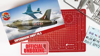 Official Unboxing Airfix Supermarine Swift FR5 A04003 [upl. by Rod667]