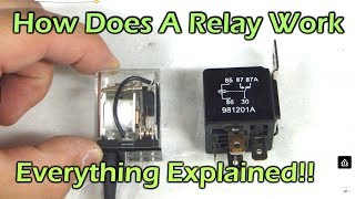 How Does A Relay Work  SPDT DPDT SPST Automotive Relay [upl. by Beniamino809]