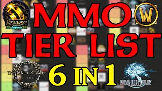 What Is the Best MMORPG in 2024 Six Tier Lists Ranked by MMO Features [upl. by Latrena]