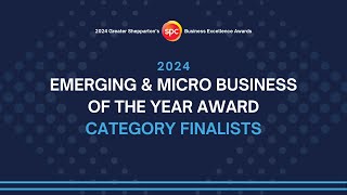 2024 Emerging amp Micro Business of the Year Award Category Finalists [upl. by Halda]