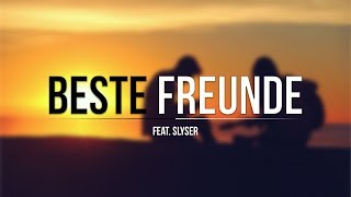 Ced feat SlySer  quotBESTE FREUNDEquot LYRIC VIDEO [upl. by Novj]