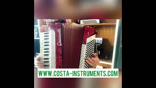 Accordion Crucianelli 96 Bass made in Castelfidardo Italy [upl. by Yanal]