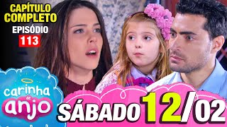 CARINHA DE ANJO CAPITULO DE HOJE 1202 SÁBADO COMPLETO  12 DE FEVEREIRO 2022 NOVELA CARINHA DE ANJO [upl. by Amer]