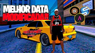 SAIU 😍DATA MODIFICADA ESTILO FIVEM V19 RP E FUGA PARA GTA SAMP LAUNCHER E APK ANT LAG ANDROID TODA [upl. by Nuhsar719]