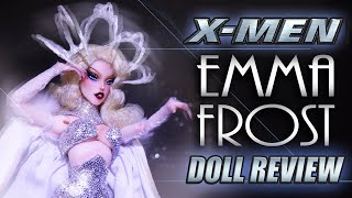 Review my EMMA FROST 3D PRINTED DOLL 🤍 💎 ✨ [upl. by Petunia524]