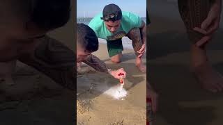 Something found in beach shortsvideo [upl. by White]