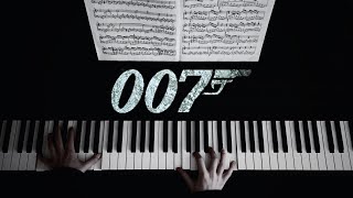 James Bond Theme Piano Cover  Arr Patrik Pietschmann [upl. by Emersen762]