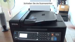 Installieren von EpsonTintenpatronen für WP oder XPDrucker und Multifunktionsgeräte [upl. by Onitselec]