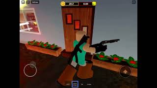 Killing the Ruby or Sapphire Wolf in Roblox Shoot And Eat Noobs [upl. by Hayyifas]