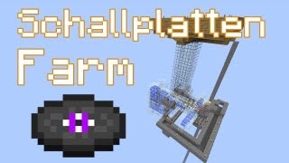 MinecraftTutorial SchallplattenFarm  SkyTrap PMT045 DE HD [upl. by Llennhoj]