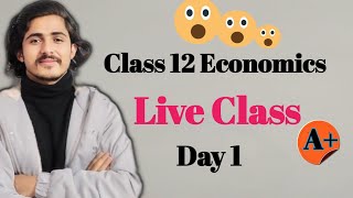 Class 12 Economics Board Exam Preparation 2081 live class Day 1 [upl. by Ornie570]