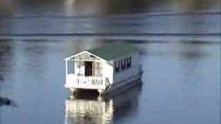 Houseboat on the Savannah River [upl. by Sairahcaz]