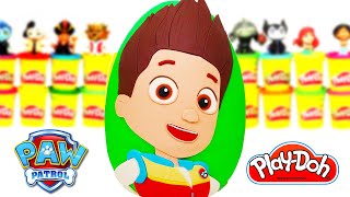 Ovo Surpresa Gigante do Ryder da Patrulha Canina em Português Brasil Massinha Play Doh Paw Patrol [upl. by Ynaffyt172]