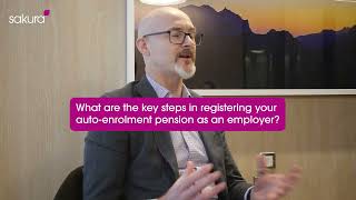 What are the key steps in registering your autoenrolment pension as an employer [upl. by Ianteen]