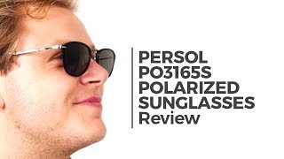 Persol PO3165S Polarized Sunglasses Review  SmartBuyGlasses [upl. by Adnwahsar]