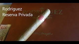 Rodriguez Reserva Privada cigar review [upl. by Lexi]