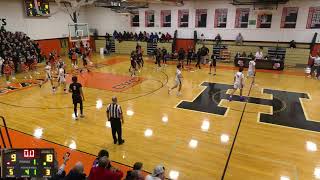 Hamilton West High School vs Steinert High School Mens Freshman Basketball [upl. by Acimad]