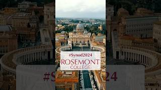 Rosemont College Students at Synod2024 in Rome [upl. by Ackler262]