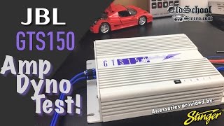 1995 JBL GTS150 Amp Dyno Test Budget Old School Amp [upl. by Bullivant940]