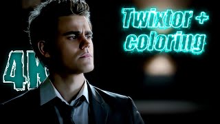 Stefan Salvatore Season 4 Twixtor Scenepack with Coloring for edits MEGA [upl. by Eleen892]