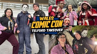 Wales Comic Con Vlog  November 2023  Hot sauce challenge almost destroyed us [upl. by Krueger876]