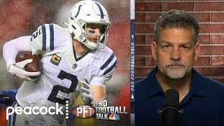 Indianapolis Colts back in playoff picture with win vs 49ers  Pro Football Talk  NBC Sports [upl. by Ytnom308]