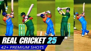 Real Cricket 25 new batting shot  SQ Gaming18 [upl. by Idoc930]